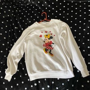 vintage Minnie Mouse crew neck